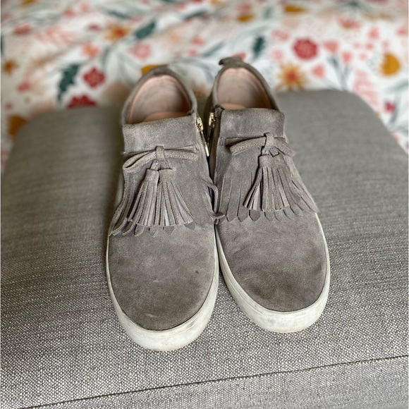 GUC Kate Spade ♠️ Suede Fringe Shoes - Picture 2 of 8